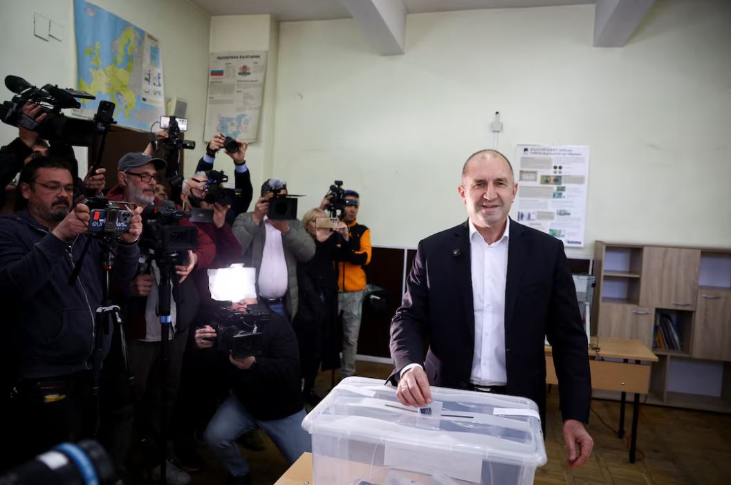 Bulgaria’s ex-president set for landslide election victory